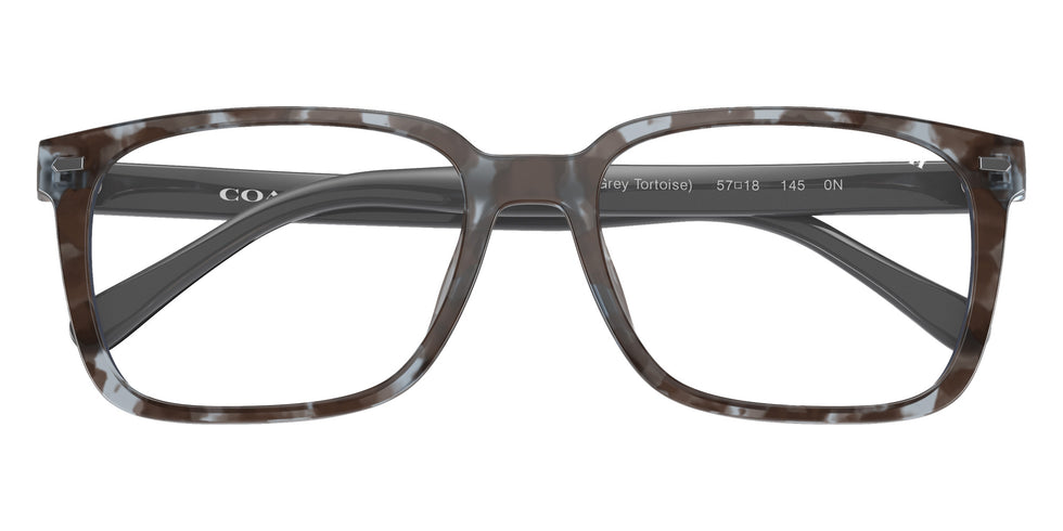 Coach HC8357U CK471 583872 57 - Gray Tortoise / Gray Solid #id:hc8357u583872_s:100120