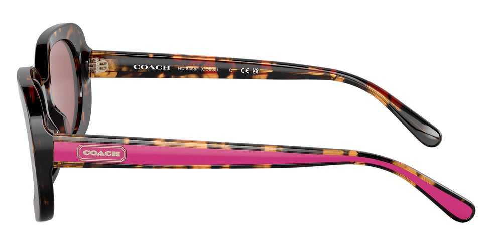 Coach HC8358F CD868 512069 56 - Dark Tortoise / Dark Violet Solid #id:hc8358f512069_s:100110