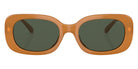 Coach HC8358F CD868 571282 56 - Milky Amber / Green Solid #id:hc8358f571282_s:102100