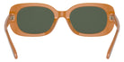 Coach HC8358F CD868 571282 56 - Milky Amber / Green Solid #id:hc8358f571282_s:102115