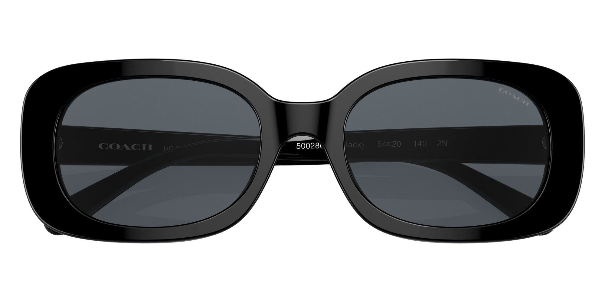 Coach HC8358U CD471 500280 54 - Black / Dark Blue Solid #id:hc8358u500280_s:100120