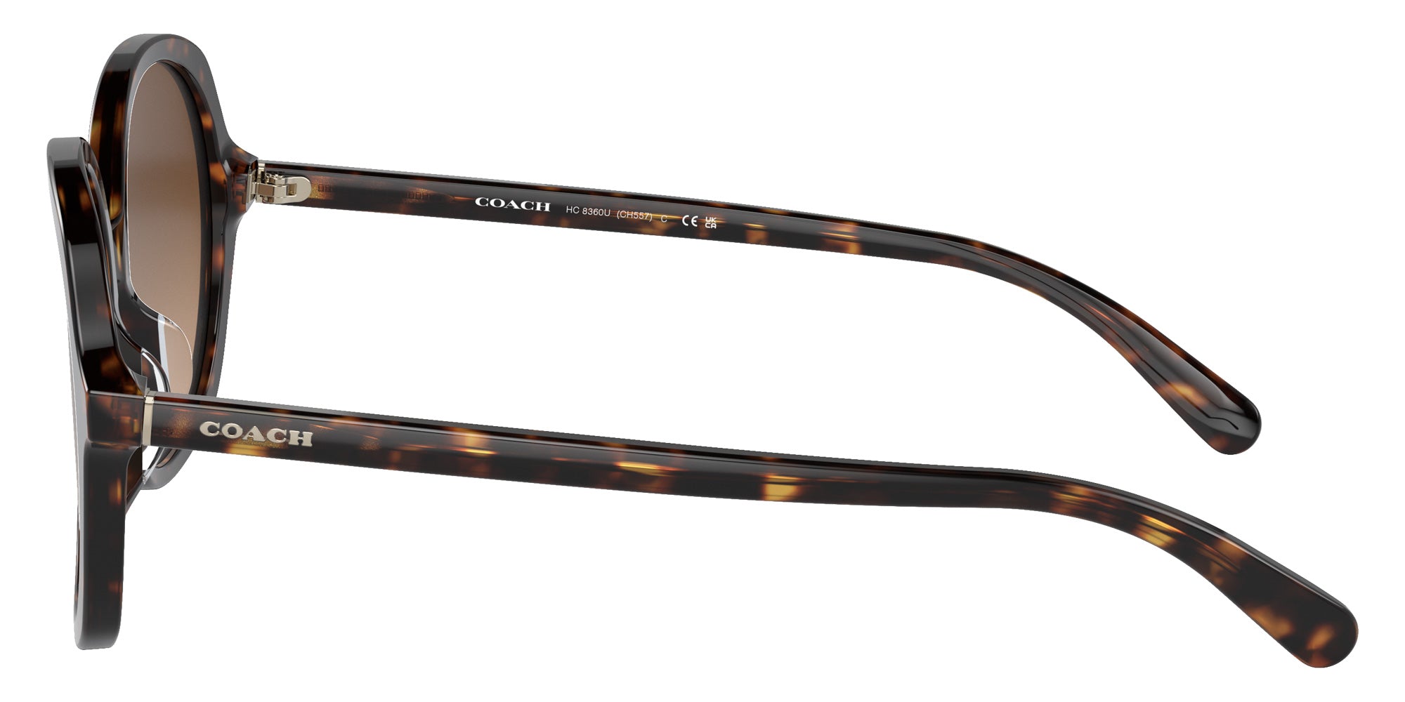 Coach HC8360U CH557 512074 57 - Dark Tortoise / Brown Gradient #id:hc8360u512074_s:100110