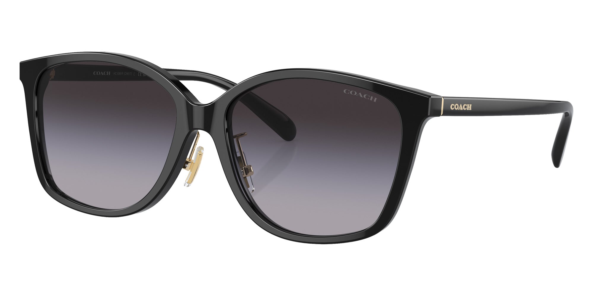 Coach HC8361F CH617 50028G 57 - Black / Gray Gradient #id:hc8361f50028g_s:100105