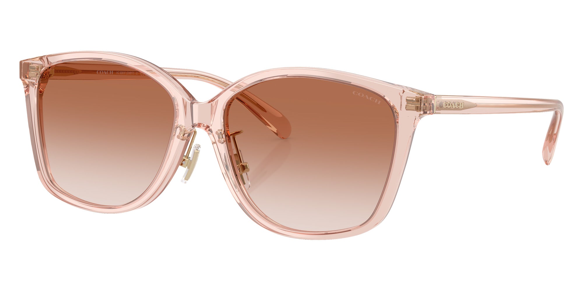 Coach HC8361F CH617 566813 57 - Transparent Pink / Brown Pink Gradient #id:hc8361f566813_s:102105