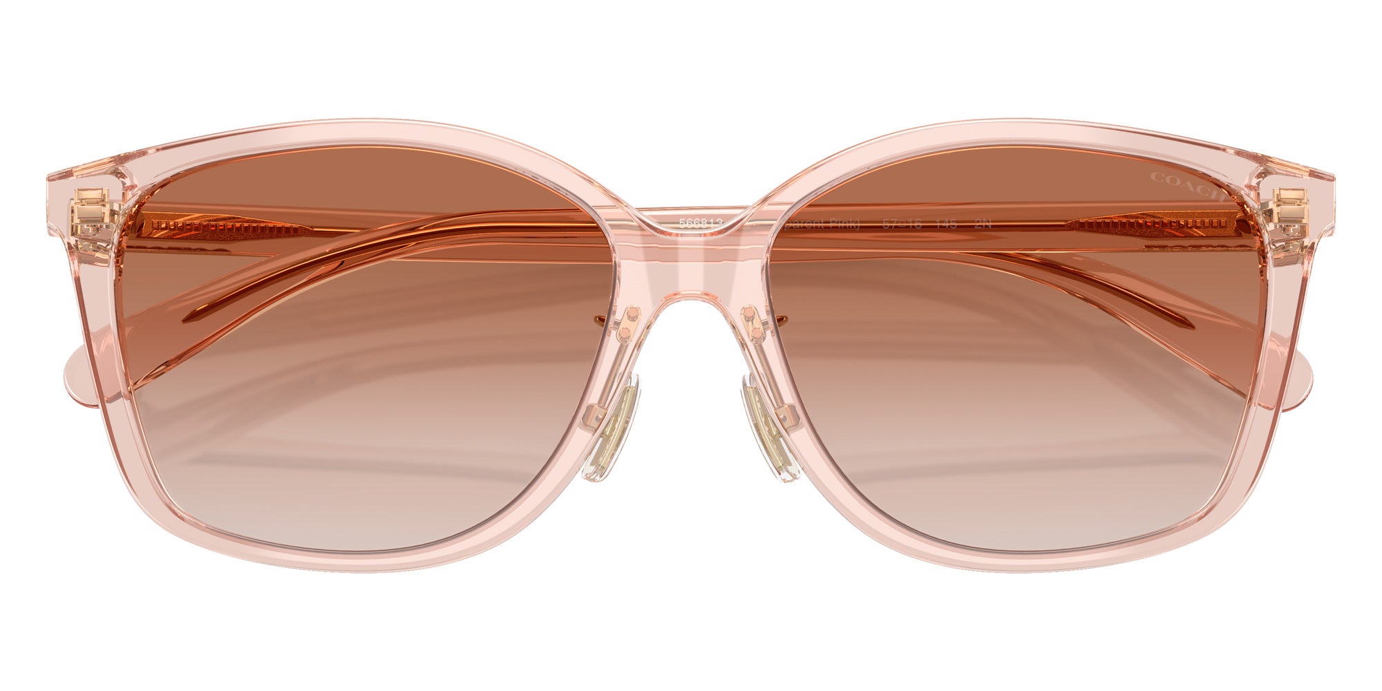 Coach HC8361F CH617 566813 57 - Transparent Pink / Brown Pink Gradient #id:hc8361f566813_s:102120