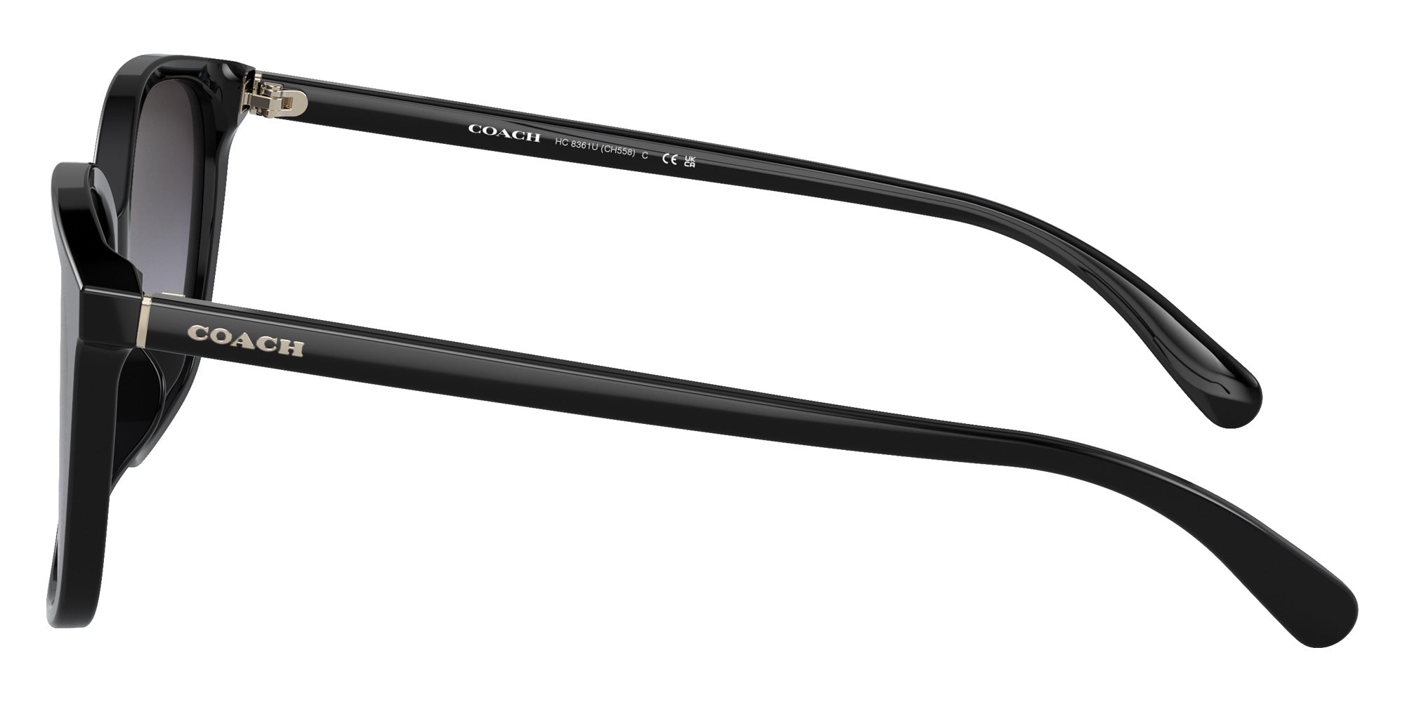 Coach HC8361U CH558 50028G 57 - Black / Gray Gradient #id:hc8361u50028g_s:100110