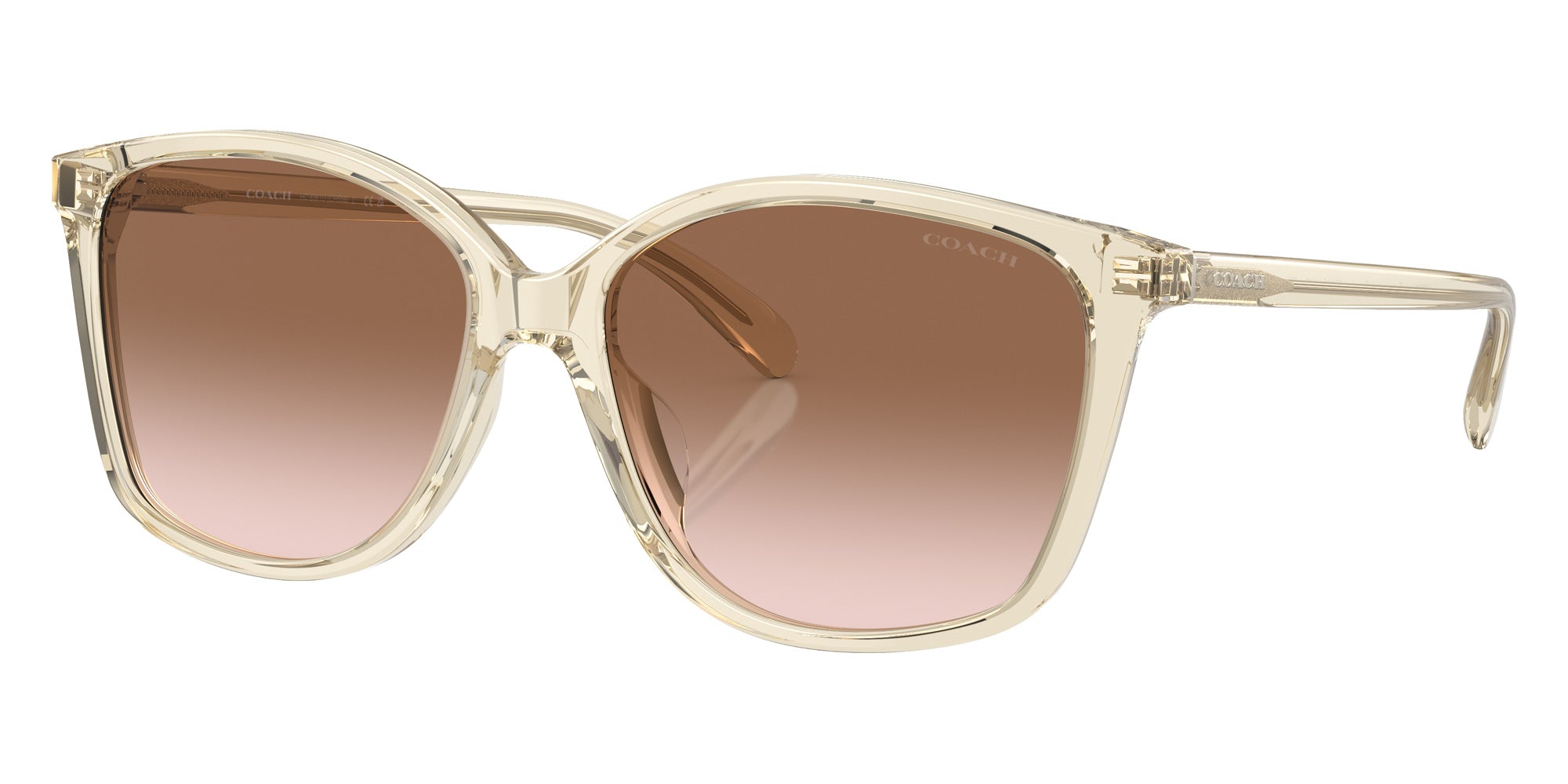 Coach HC8361U CH558 573613 57 - Transparent Fawn / Brown Gradient #id:hc8361u573613_s:100105