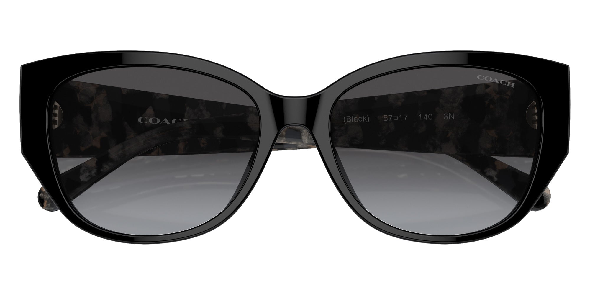 Coach HC8362U CH563 50028G 57 - Black / Gray Gradient #id:hc8362u50028g_s:100120