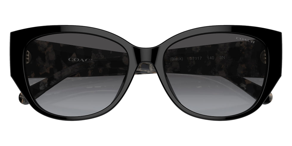 Coach HC8362U CH563 50028G 57 - Black / Gray Gradient #id:hc8362u50028g_s:100120