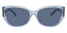Coach HC8362U CH563 574080 57 - Transparent Blue / Blue Solid #id:hc8362u574080_s:100100