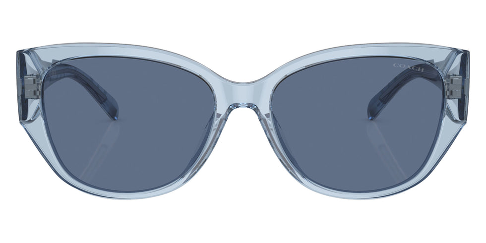 Coach HC8362U CH563 574080 57 - Transparent Blue / Blue Solid #id:hc8362u574080_s:100100