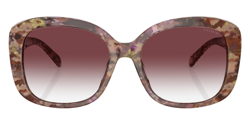 Coach HC8363U CH564 57398H 56 - Petal Tortoise / Purple Clear Gradient #id:hc8363u57398h_s:100100