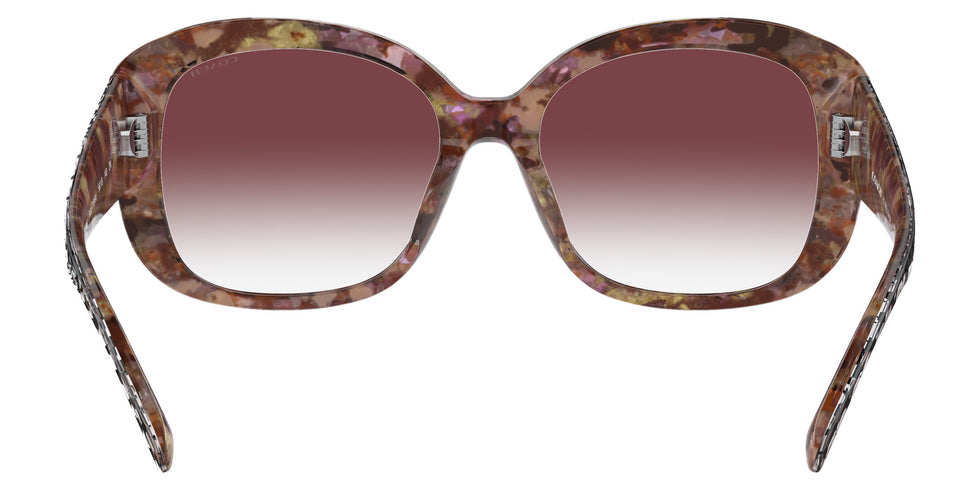 Coach HC8363U CH564 57398H 56 - Petal Tortoise / Purple Clear Gradient #id:hc8363u57398h_s:100115