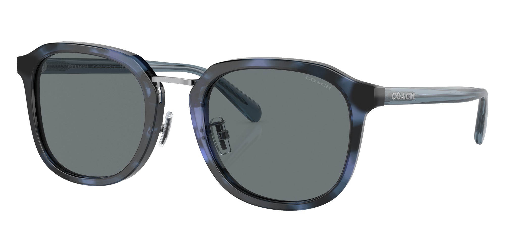 Coach HC8366 CH577 575480 54 - Blue Tortoise / Blue Solid #id:hc8366575480_s:100105