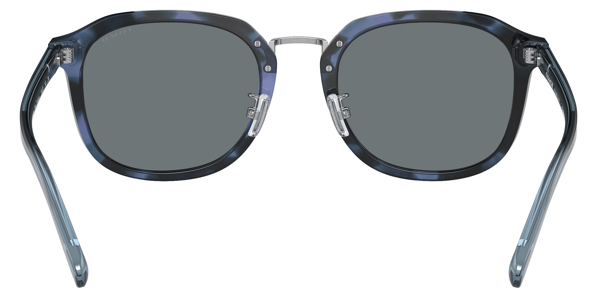 Coach HC8366 CH577 575480 54 - Blue Tortoise / Blue Solid #id:hc8366575480_s:100115