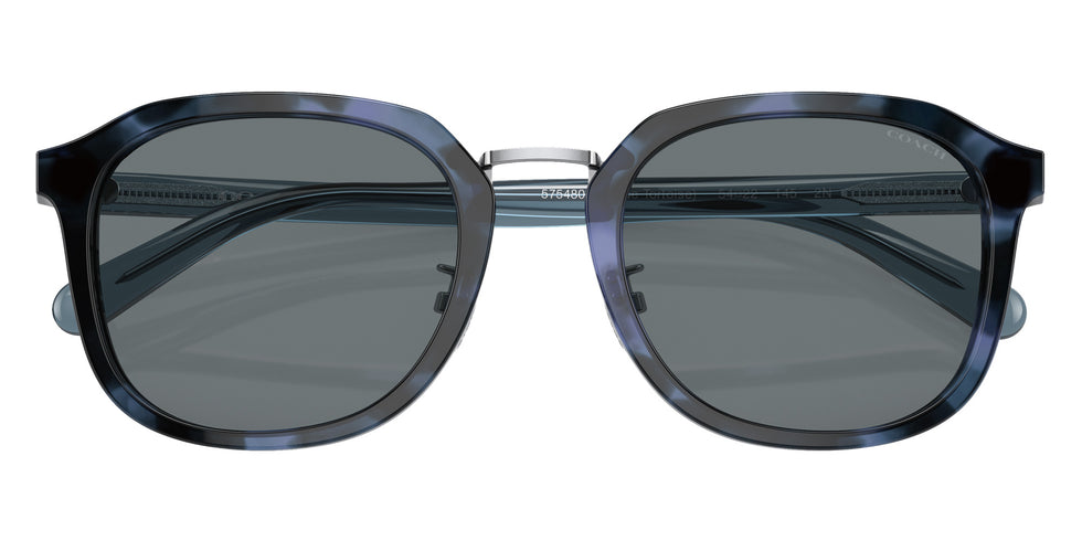 Coach HC8366 CH577 575480 54 - Blue Tortoise / Blue Solid #id:hc8366575480_s:100120