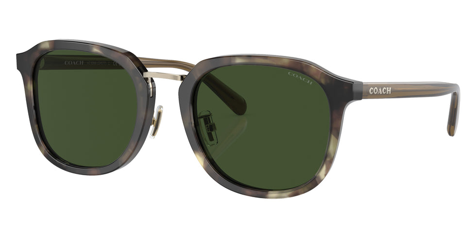 Coach HC8366 CH577 575571 54 - Sage Tortoise / Green Solid #id:hc8366575571_s:102105