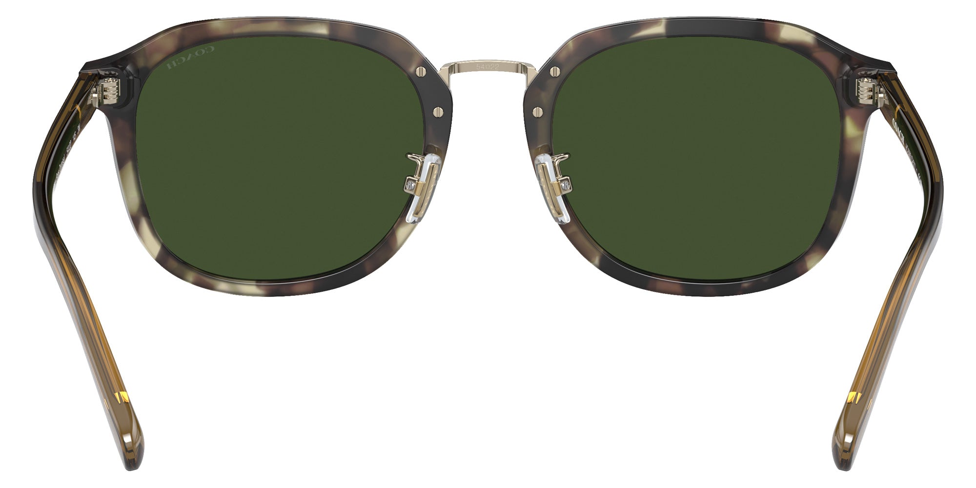 Coach HC8366 CH577 575571 54 - Sage Tortoise / Green Solid #id:hc8366575571_s:102115
