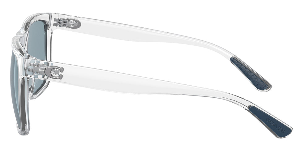 Coach HC8367U CH581 511172 57 - Transparent Clear / Light Blue Solid #id:hc8367u511172_s:100110