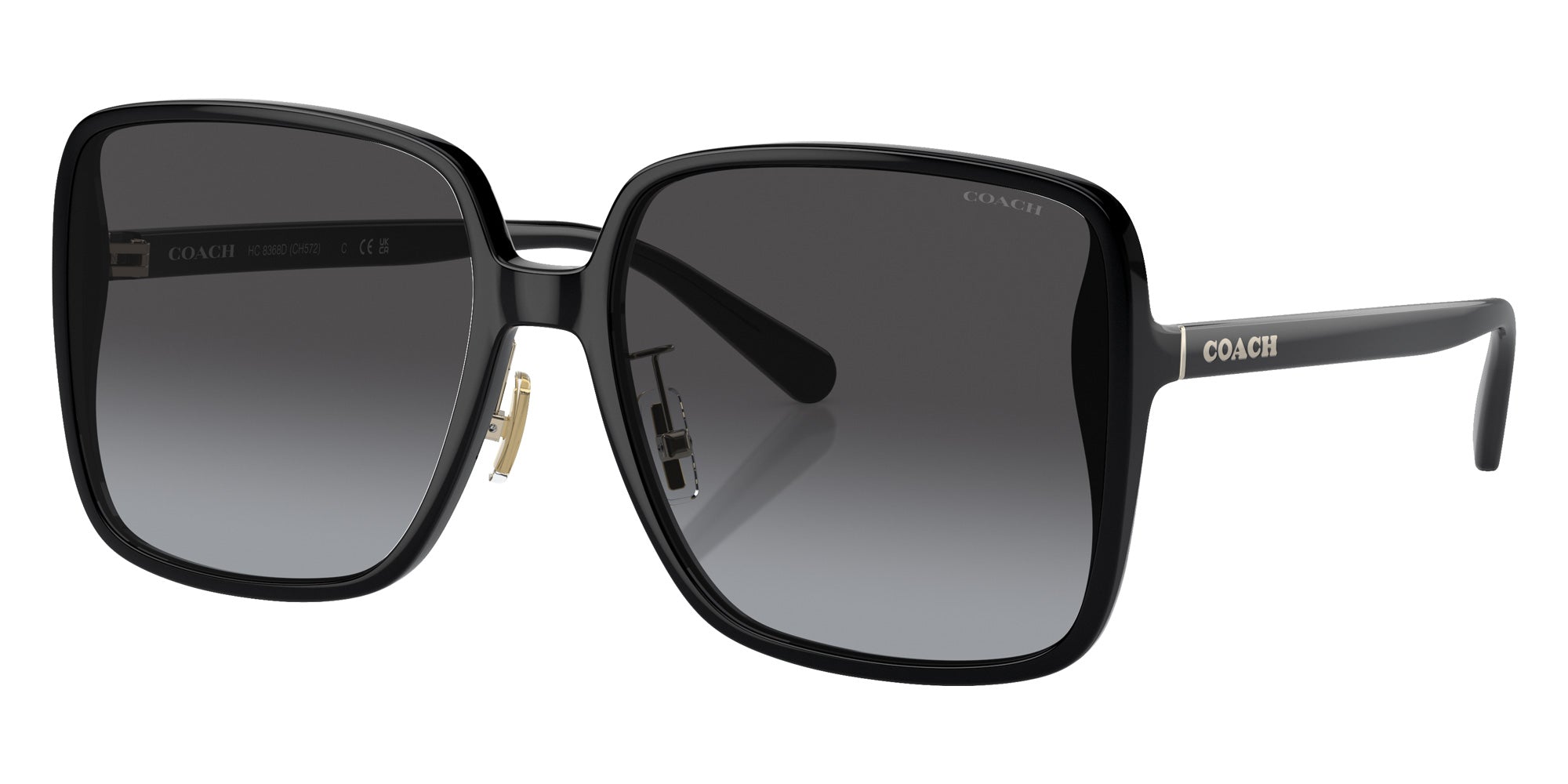 Coach HC8368D CH572 50028G 61 - Black / Gray Gradient #id:hc8368d50028g_s:100105