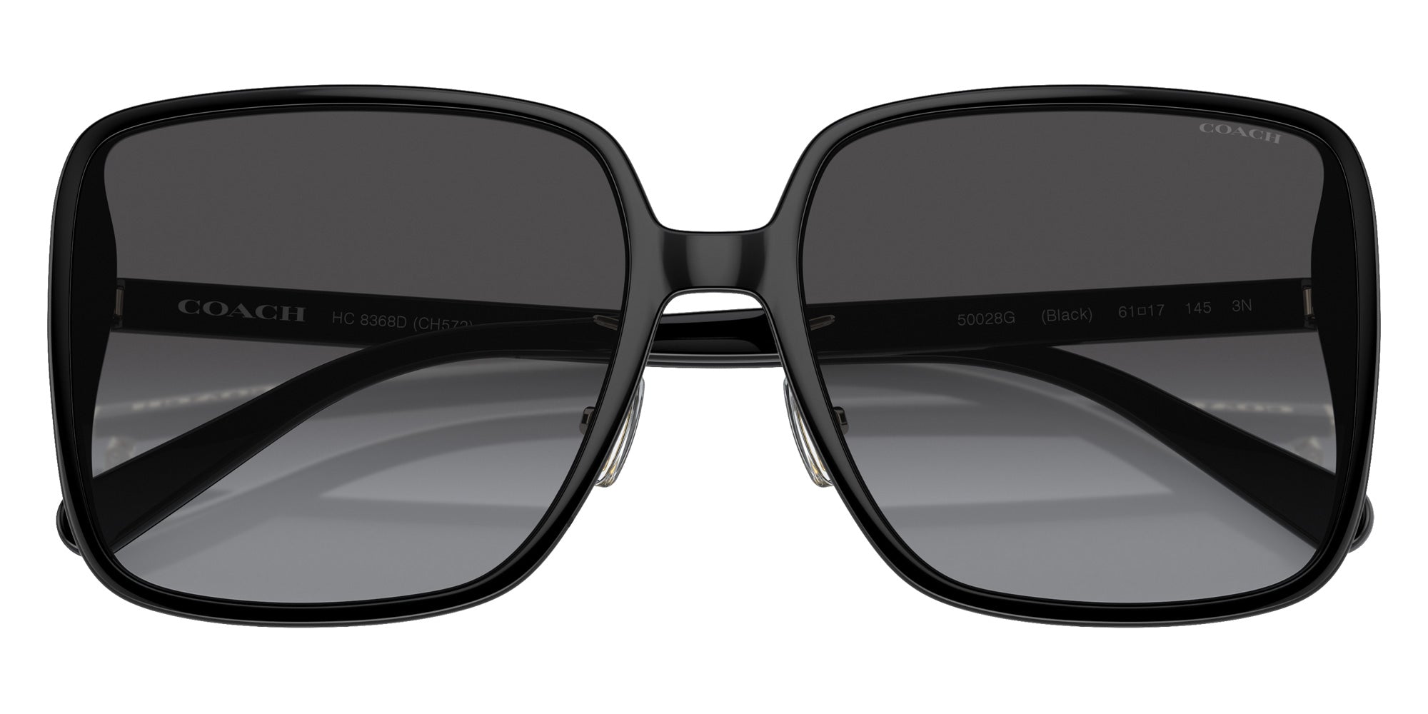 Coach HC8368D CH572 50028G 61 - Black / Gray Gradient #id:hc8368d50028g_s:100120