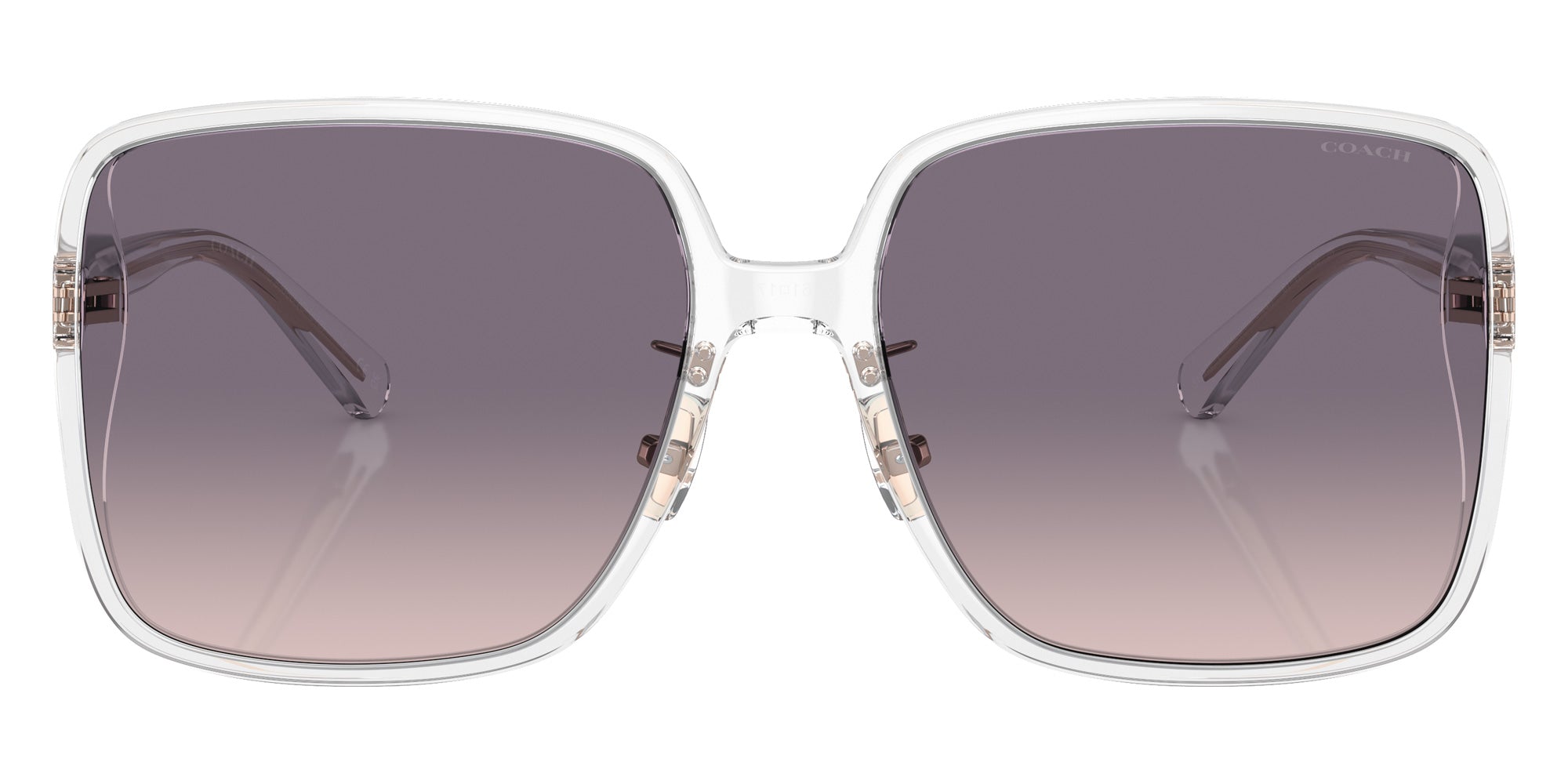 Coach HC8368D CH572 511136 61 - Transparent Clear / Violet Pink Gradient #id:hc8368d511136_s:102100