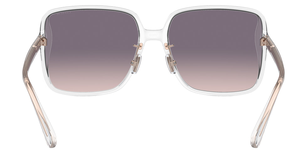 Coach HC8368D CH572 511136 61 - Transparent Clear / Violet Pink Gradient #id:hc8368d511136_s:102115
