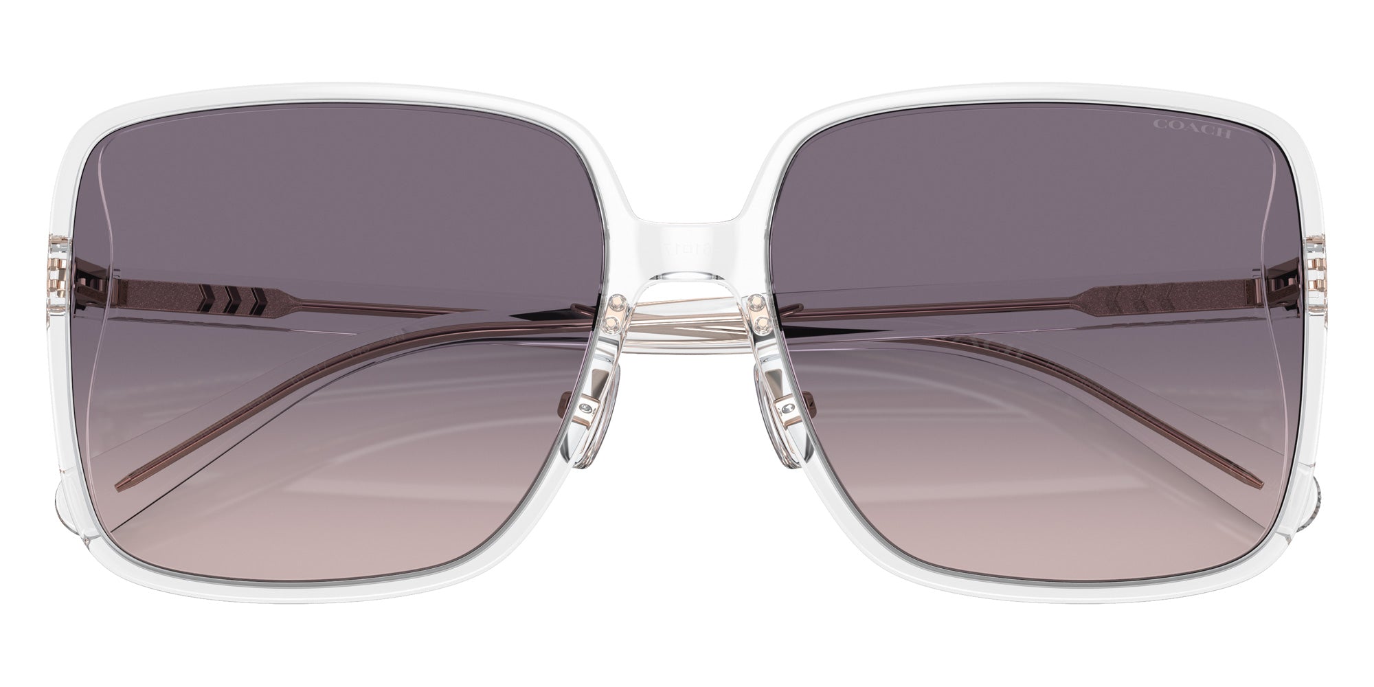 Coach HC8368D CH572 511136 61 - Transparent Clear / Violet Pink Gradient #id:hc8368d511136_s:102120