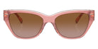 Coach HC8370F CH660 574313 56 - Milky Pink/Transparent Pink / Brown Gradient #id:hc8370f574313_s:100100