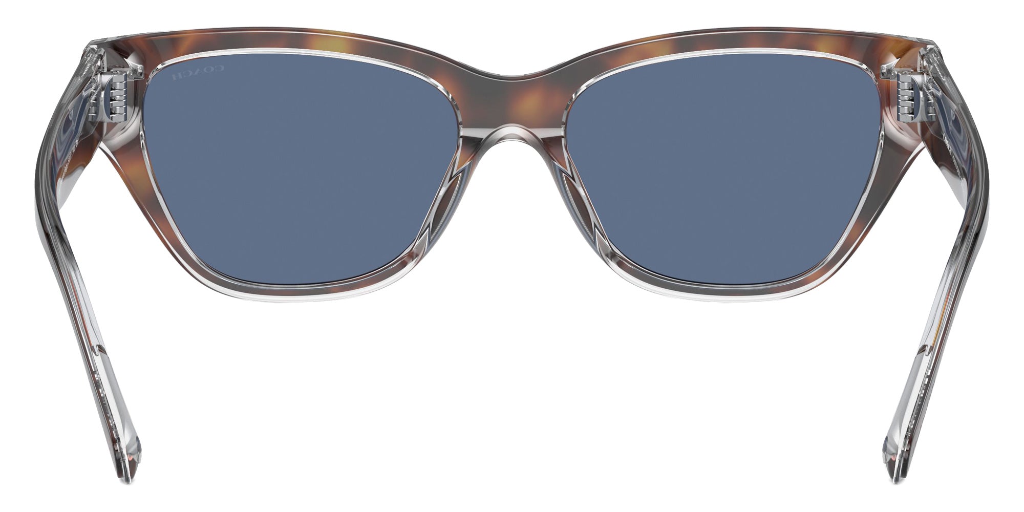Coach HC8370U CH570 574280 54 - Tortoise/Transparent Beige / Blue Solid #id:hc8370u574280_s:100115