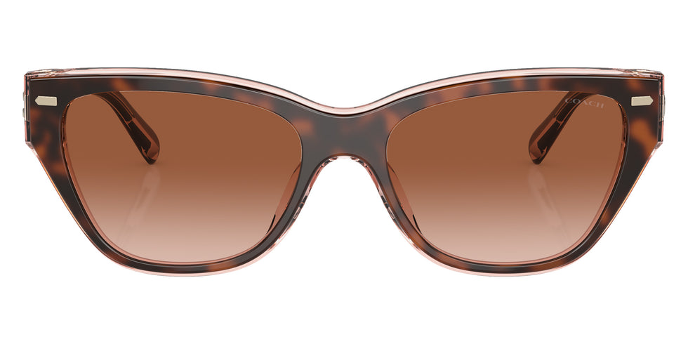 Coach HC8370U CH570 574413 54 - Tortoise/Transparent Pink / Brown Pink Gradient #id:hc8370u574413_s:100100