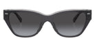 Coach HC8370U CH570 57458G 54 - Black/Transparent Gray / Gray Gradient #id:hc8370u57458g_s:102100