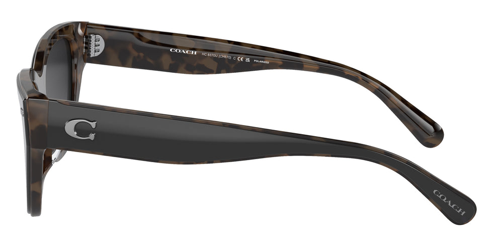Coach HC8370U CH570 5764T3 54 - Black/Dark Tortoise / Gray Gradient Polarized #id:hc8370u5764t3_s:104110