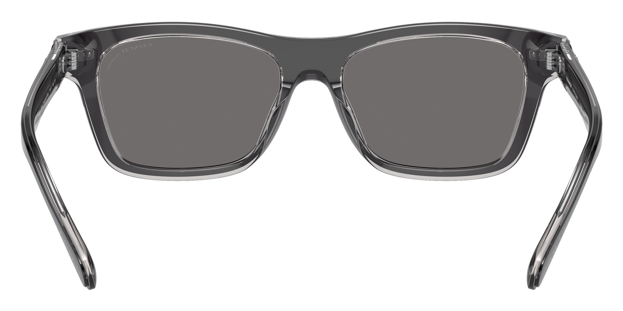 Coach HC8371U CH583 574581 54 - Black/Transparent Gray / Gray Polarized #id:hc8371u574581_s:100115