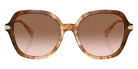 Coach HC8377U CL925 57753C 55 - Caramel Snow Tortoise Gradient / Brown Pink Gradient #id:hc8377u57753c_s:106100