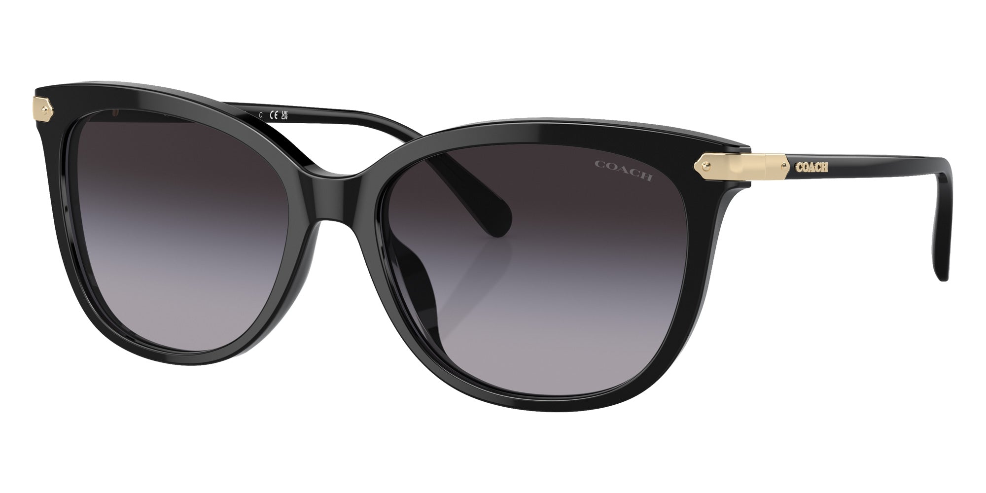 Coach HC8378U CL926 50028G 57 - Black / Gray Gradient #id:hc8378u50028g_s:100105