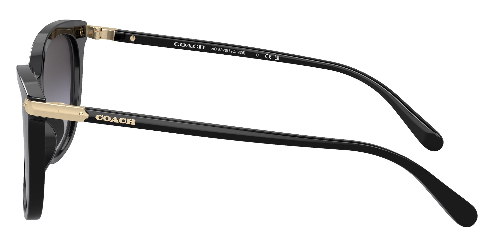 Coach HC8378U CL926 50028G 57 - Black / Gray Gradient #id:hc8378u50028g_s:100110