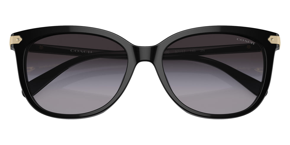 Coach HC8378U CL926 50028G 57 - Black / Gray Gradient #id:hc8378u50028g_s:100120