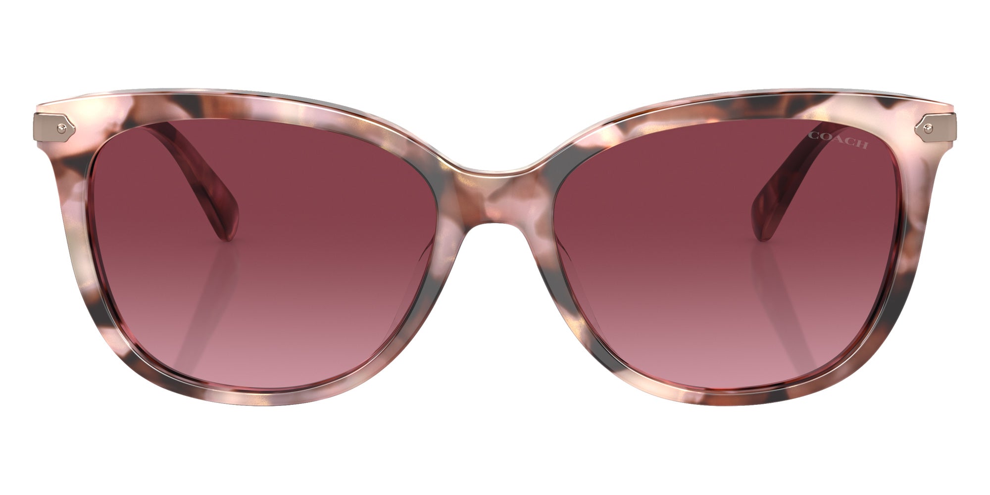Coach HC8378U CL926 55288H 57 - Rose Pearl Tortoise / Burgundy Gradient #id:hc8378u55288h_s:104100