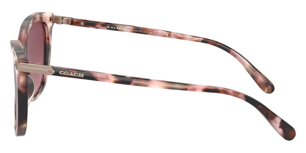 Coach HC8378U CL926 55288H 57 - Rose Pearl Tortoise / Burgundy Gradient #id:hc8378u55288h_s:104110