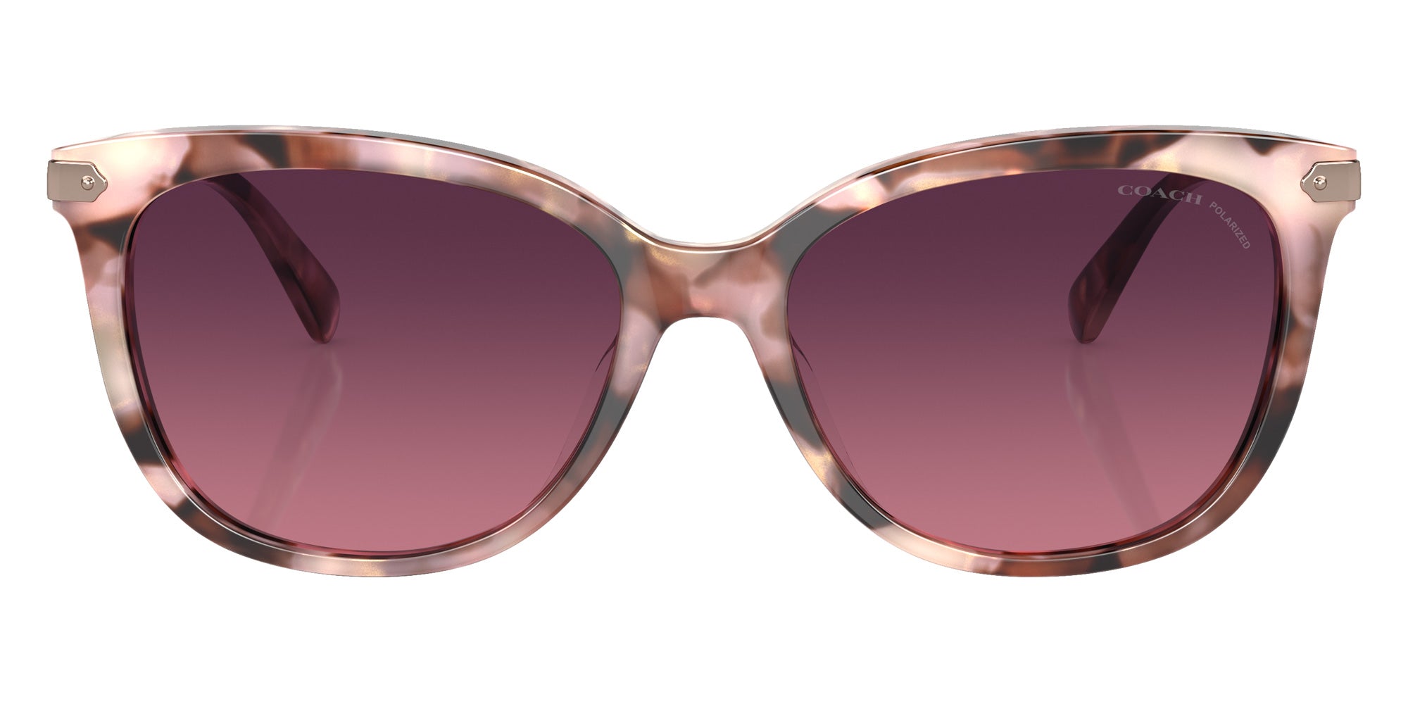 Coach HC8378U CL926 5528F4 57 - Rose Pearl Tortoise / Burgundy Gradient Polarized #id:hc8378u5528f4_s:106100