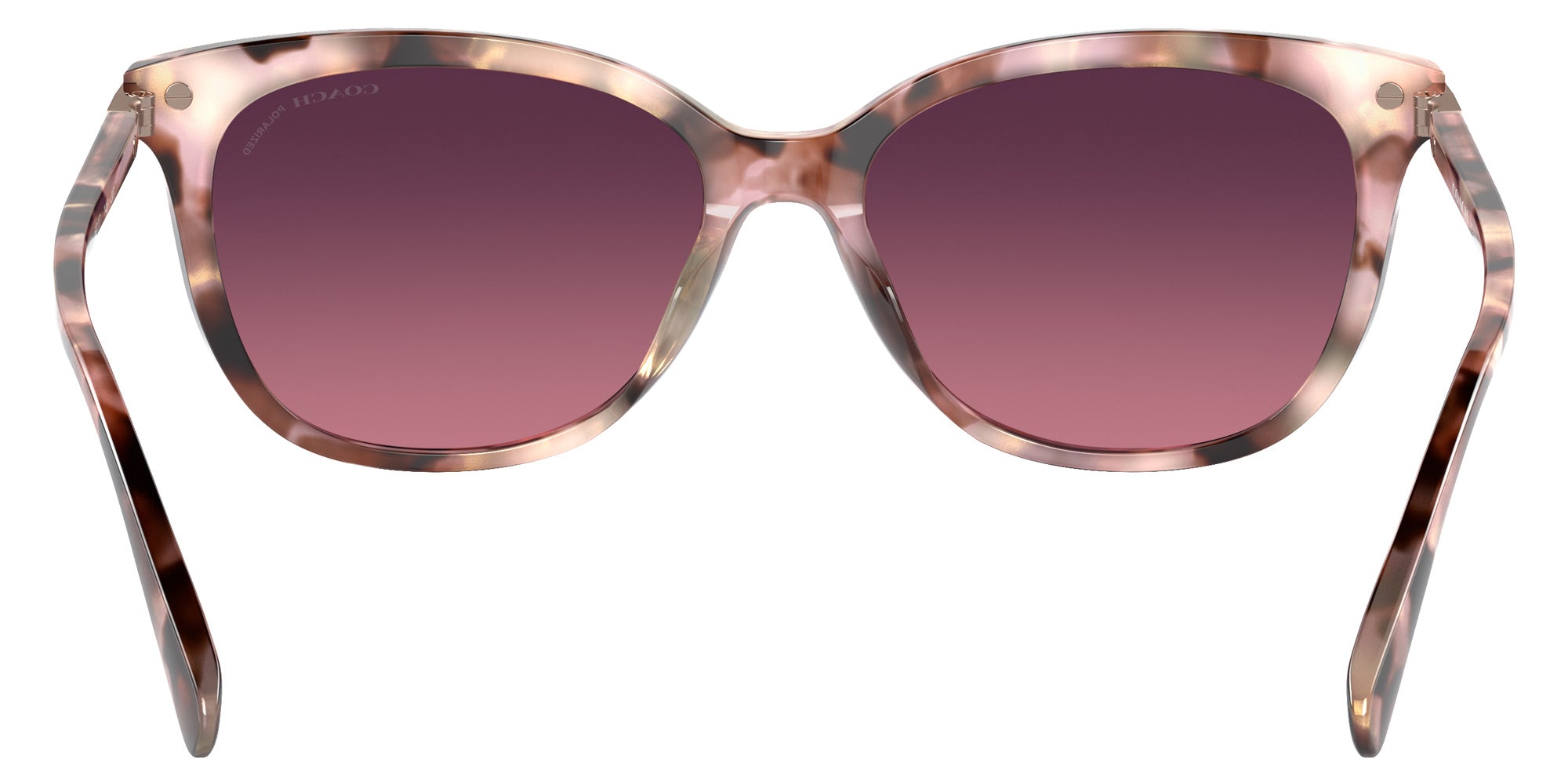 Coach HC8378U CL926 5528F4 57 - Rose Pearl Tortoise / Burgundy Gradient Polarized #id:hc8378u5528f4_s:106115