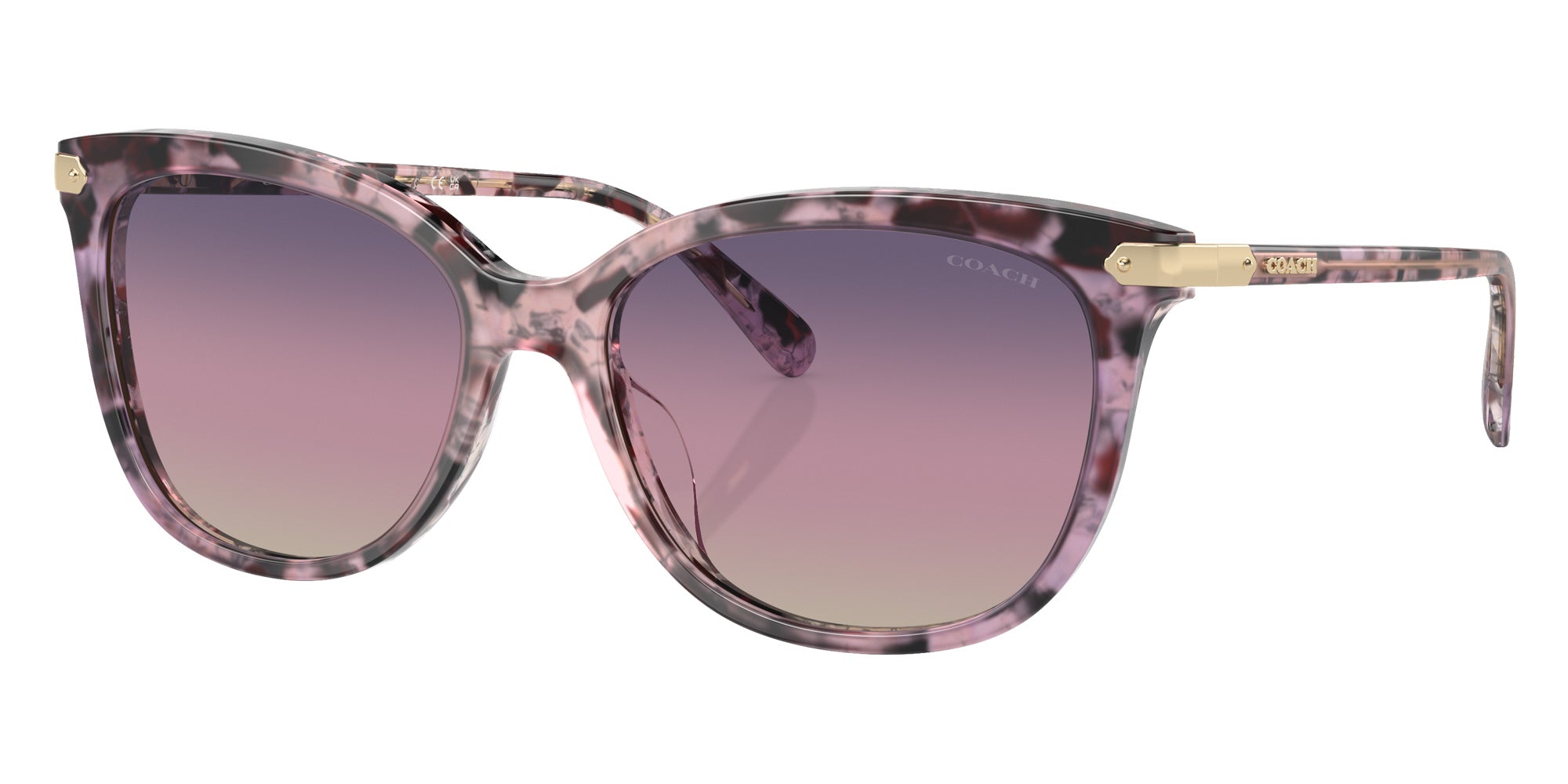 Coach HC8378U CL926 5777U6 57 - Iris Tortoise / Purple Gradient #id:hc8378u5777u6_s:108105