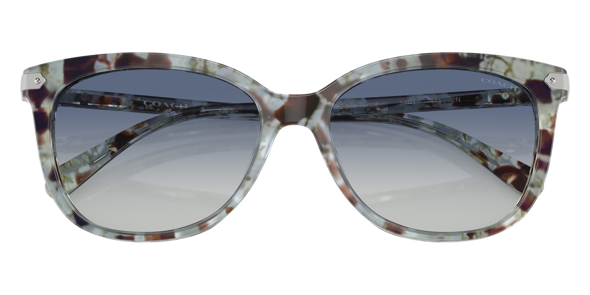 Coach HC8378U CL926 57784L 57 - Seaglass Tortoise / Blue Gradient #id:hc8378u57784l_s:110120