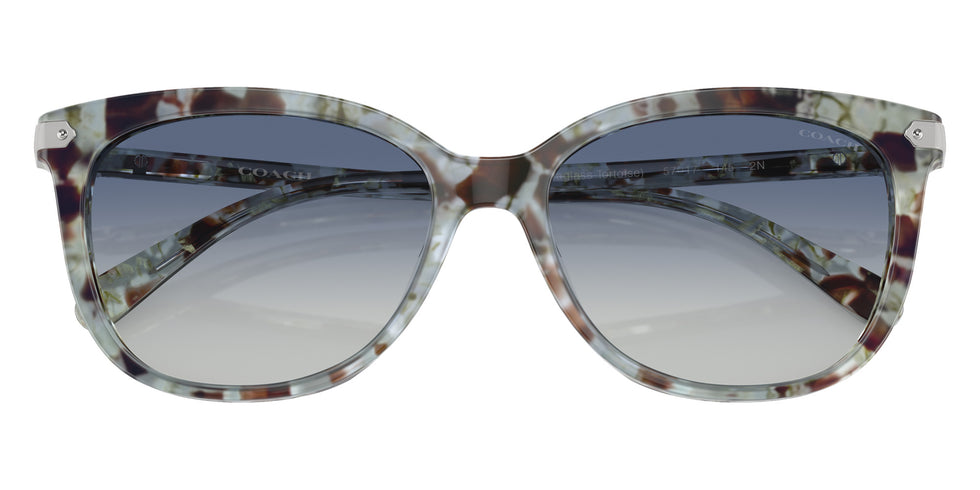 Coach HC8378U CL926 57784L 57 - Seaglass Tortoise / Blue Gradient #id:hc8378u57784l_s:110120