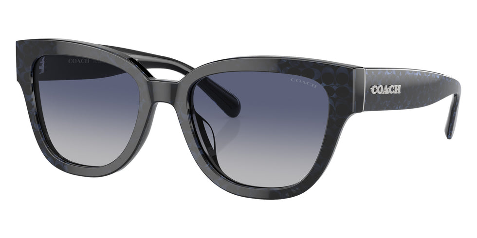 Coach HC8379F CL921 57654L 57 - Sapphire Pearl Signature C / Blue Gradient #id:hc8379f57654l_s:100105