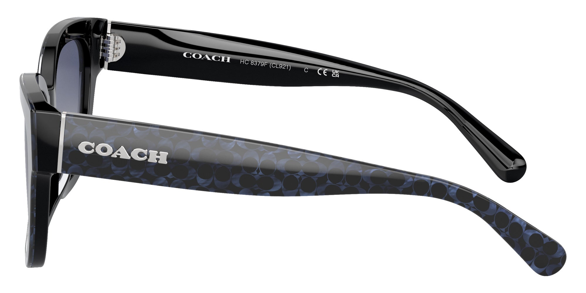 Coach HC8379F CL921 57654L 57 - Sapphire Pearl Signature C / Blue Gradient #id:hc8379f57654l_s:100110