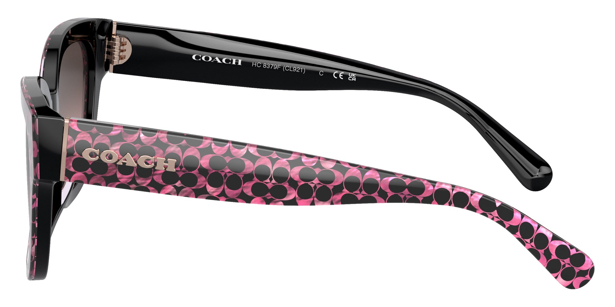 Coach HC8379F CL921 578346 57 - Ruby Pearl Signature C / Gray Rose Gradient #id:hc8379f578346_s:102110