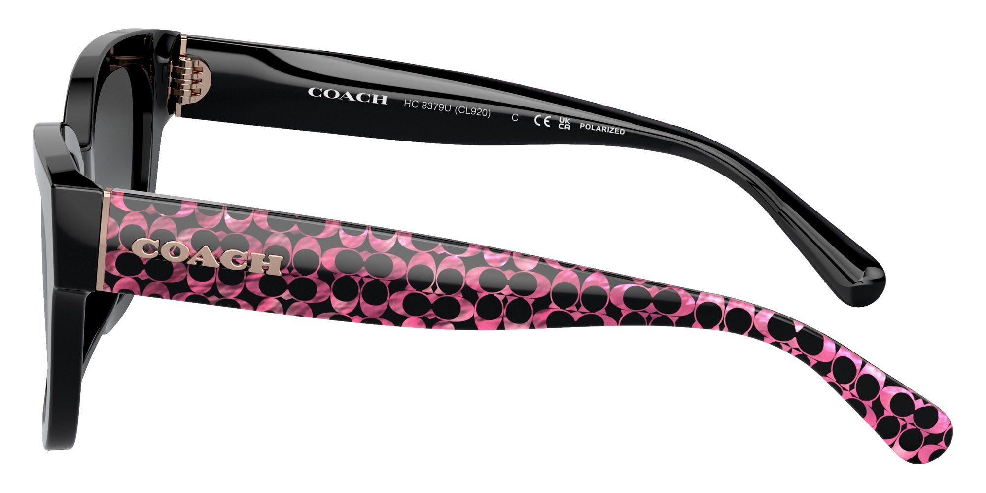 Coach HC8379U CL920 5002T3 54 - Black / Gray Gradient Polarized #id:hc8379u5002t3_s:100110