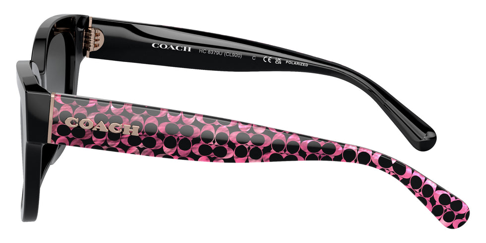 Coach HC8379U CL920 5002T3 54 - Black / Gray Gradient Polarized #id:hc8379u5002t3_s:100110